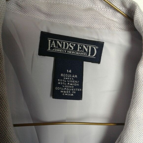 Land's End blazer women Lavender Jacket purple - Picture 2 of 3